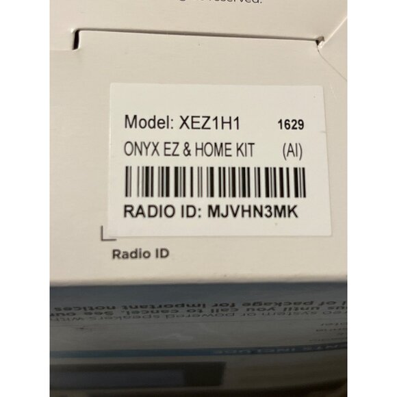 SiriusXM Onyx EZ Satellite Radio w/ Home Kit XEZ1H1, Open Box, Still Sealed Head - Picture 6 of 6